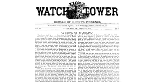 Dates et eschatologie des Témoins de la Watchtower et du Collège central Tour_de_garde_janvier_1881