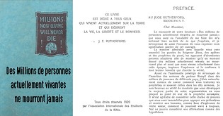 Dates et eschatologie des Témoins de la Watchtower et du Collège central 1920_des_millions_de_personnes_vivivant_aujourdhui