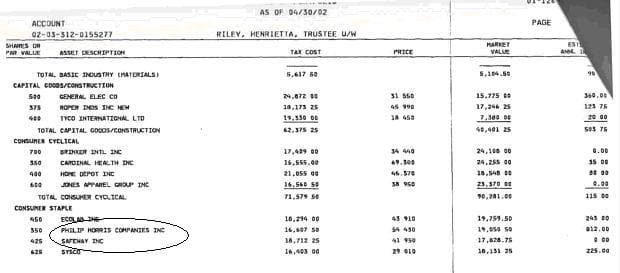 Dons et finances de la Watchtower Riley2